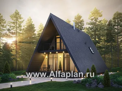 👍🏻 Треугольный дом шалаш A-frame - ДомСтрой-НК