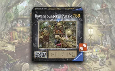 Пазл-квест Ravensburger «Кухня ведьм» – Настольные игры – магазин  22Games.net