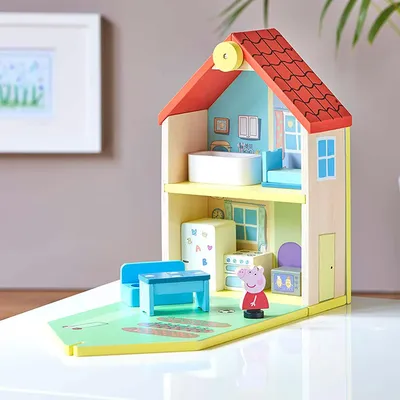 Купить Деревянный игровой набор Peppa - Дом Свинки Пеппы Peppa Pig 07213,  цена 1690 ₴ — Prom.ua (ID#1498251218)