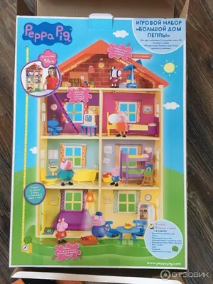 Игровой набор \"Домик свинки Пеппы\" Peppa Pig 4966442 купить в  интернет-магазине Wildberries