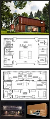 Дома из морских контейнеров Фото и проекты