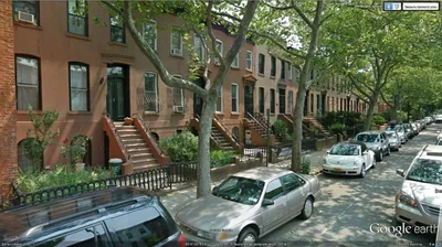 Жилые дома в нью-йорке стоковое изображение. изображение насчитывающей  афоризмов - 201086723