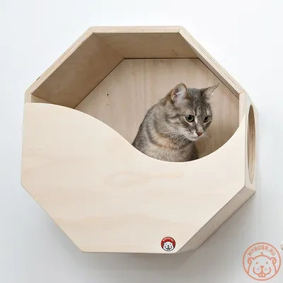 Удобный домик для кошки в прекрасном качестве