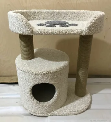 Изображение домика когтеточки для кошки: картинка в формате png для скачивания