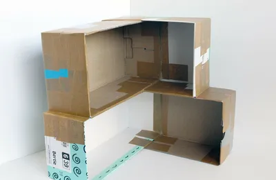 Как сделать домик для кукол своими руками из коробок: пошаговая инструкция  | ivd.ru