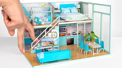 Кукольный дом / Maison de Poupee из бумаги, модели сборные бумажные скачать  бесплатно - Дом - Архитектура - Каталог моделей - «Только бумага»