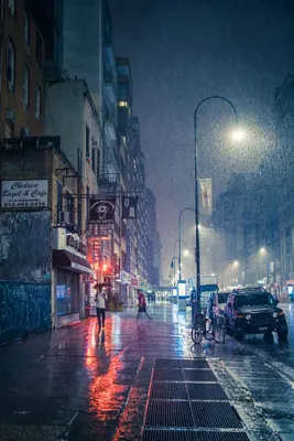 Фотографии дождя на улице: расслабьтесь под звуки дождевых капель