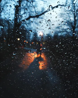 Увлекательные фото Дождь за стеклом в png формате 