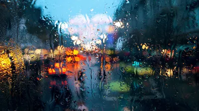 Великолепные изображения Дождя за стеклом для скачивания 