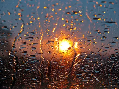 Эффект Дождь на стекле: фотографии с прекрасными фонами