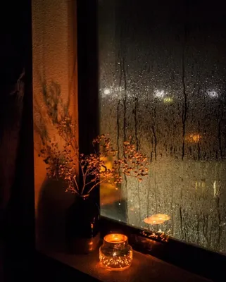 Дождь за окном: красивые фотографии в png