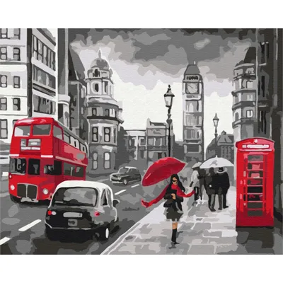 Дождливый Лондон» — создано в Шедевруме