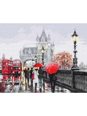 Дождливый Лондон» — создано в Шедевруме