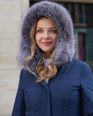 Женское пальто климат-контроль с мехом - купить в Москве