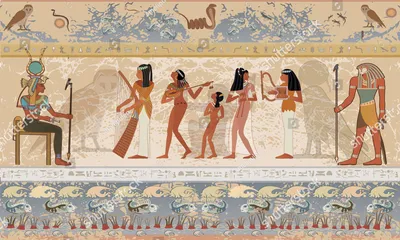 Картина по номерам \"Египетские боги Анубис и Бастет\" (40х50) (id  111621417), купить в Казахстане, цена на Satu.kz