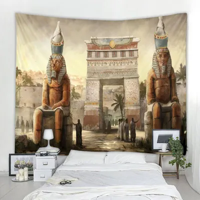 Древне Египетские боги и фараоны на фреске ArtWall
