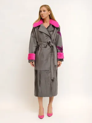 Пальто для полных женщин 211-0532-82/92 Lady Sharm