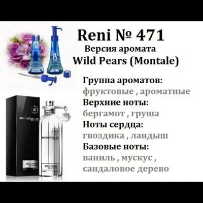 Наливная парфюмерия RENI № 403. Рени