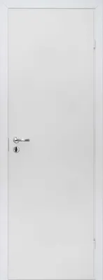 Дверь межкомнатная глухая эмаль цвет белый (с притвором М7x21) по цене 3322  ₽/шт. купить в Москве в интернет-магазине Леруа Мерлен