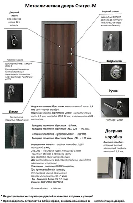 Входные металлические двери в квартиру - купить в Москве