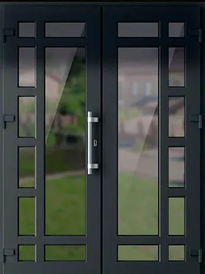 Пластиковые входные двери - купить уличную дверь ПВХ по цене от 18950 руб