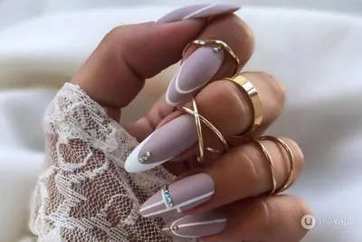 Gentle double french 💅 Manicure for beginners 💅 Irina Brilyova - YouTube
