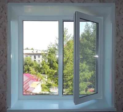 Двухстворчатые пластиковые окна купить в Москве по цене производителя |  Размеры окон пвх с двумя створками