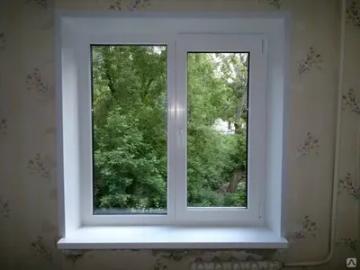 Двухстворчатые пластиковые окна Rehau – купить в Москве от производителя