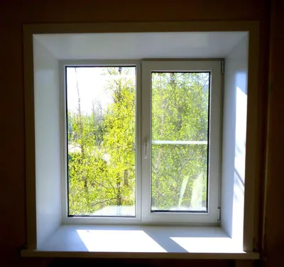 Пластиковые окна в Краснодаре: двухстворчатые окна