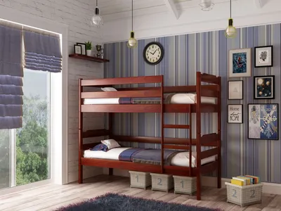 Двухъярусные кровати в Москве: купить детскую кровать с матрасом, диваном  недорого