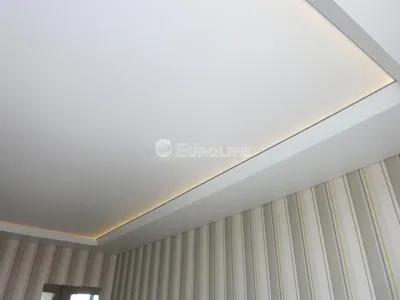 Двухуровневые натяжные потолки установка в Рязани - заказать монтаж  двухуровневых натяжных потолков