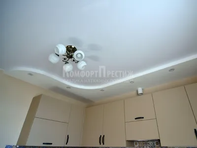 Натяжные потолки на кухню в Москве, цена потолка ПВХ на кухне с установкой  - Стар Потолок