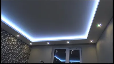 РЕМОНТ КВАРТИР СПб. Как сделать потолочный короб с подсветкой своими  руками. ( Ниша в коробе) - YouTube