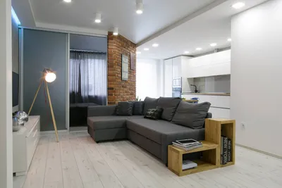 Дизайн квартиры-студии: 50 фото интерьеров 2024 года