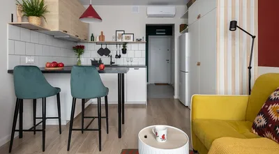 Дизайн квартиры-студии 14 м2 | Пикабу