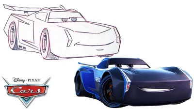 Download Lightning Mcqueen Jackson Storm Face Off Wallpaper | Wallpapers.com