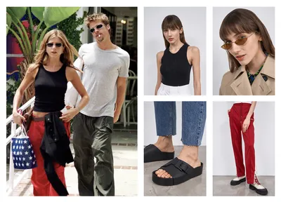 Дженнифер Энистон знает тоже в одежде. Черные джинсы, кожаные платья и  другие постоянные спутники знаменитости | Lifestyle | Селдон Новости
