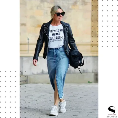 Одна вещь — 6 образов: как носить джинсовую юбку весной 2021 - ElytS.ru