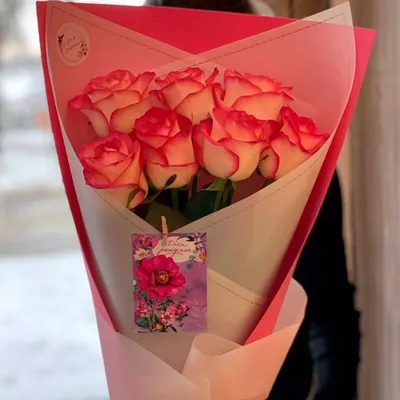 51 роза Джумилия - купить с доставкой в Киев