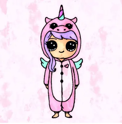 Как Нарисовать ЕДИНОРОГА очень просто, Рисунки для детей иначинающих  #drawings - YouTube