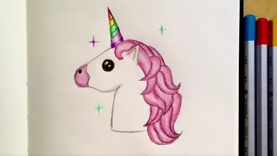 ЕДИНОРОГ рисунки для срисовки/UNICORN drawings for drawing | Рисуем Просто  | Дзен