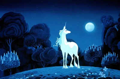 Единорог beautiful unicorn ghost,…» — создано в Шедевруме