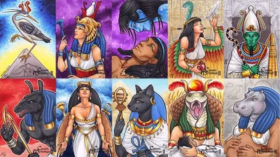 Египетские боги картинки фотографии