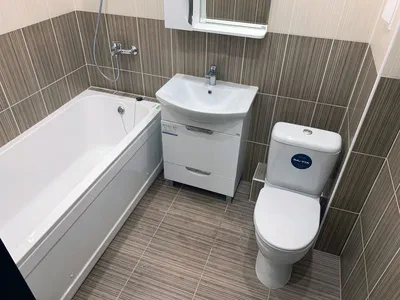 Ванная комната недорого | Ремонт ванной с материалами и работой |  Кварцвинил в ванной - YouTube