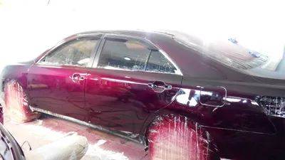 Эксклюзивная покраска Toyota Camry, candy dark cherry | Пикабу