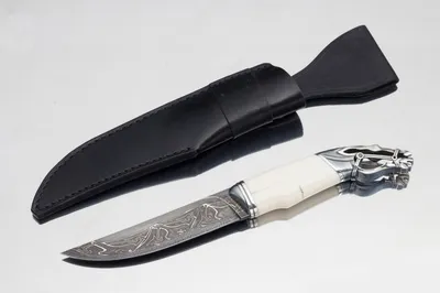 Эксклюзивный нож - Лев - Noblie - магазин ножей