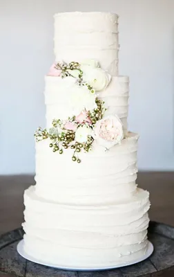 Свадебный торт №105 | Заказать торт недорого в кондитерской Wow-tort