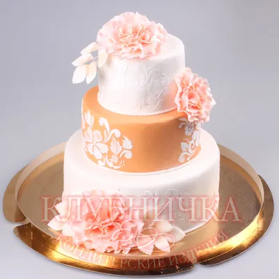 Торт свадебный с мастикой ,вес от 7 кг. Декор и цветы из мастики(ручная  лепка) #торт #тортсевастополь #тортыназаказсевасто… | Украшение торта, Торт,  Свадебные торты