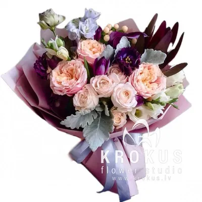 Букет «Эстетика цвета» из роз и экзотических цветов - заказать и купить за  4 460 ₽ с доставкой в Москве - партнер «Цветочный рынок»