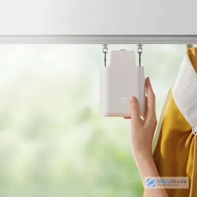 Умный электропривод для штор Xiaomi Mijia Curtain Companion Roman Rod  Version купить по цене 6 400 руб. в интернет-магазине UltraTrade